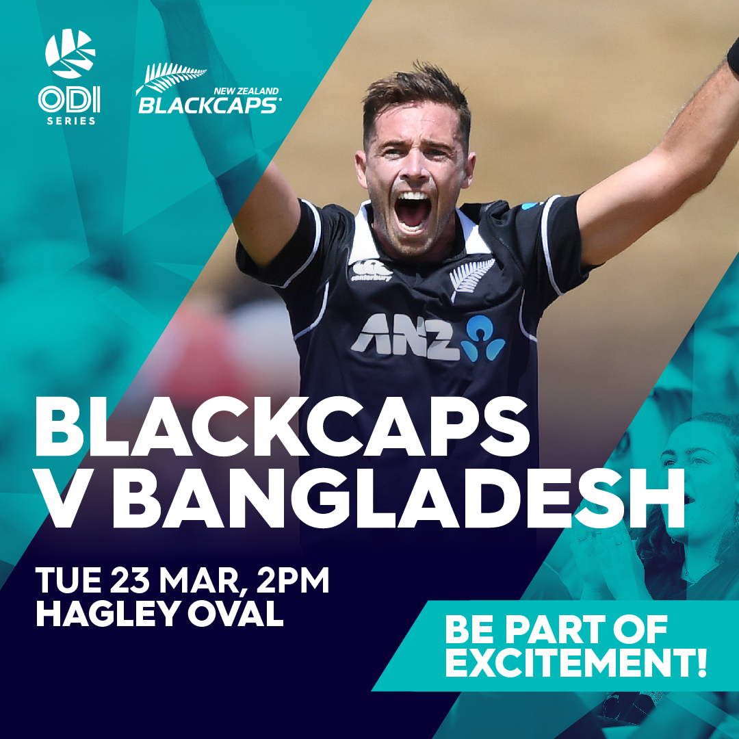 Blackcaps vs Bangladesh ODI   Date Change