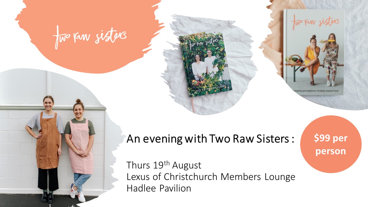 Hagley Oval Fundraiser with Two Raw Sisters