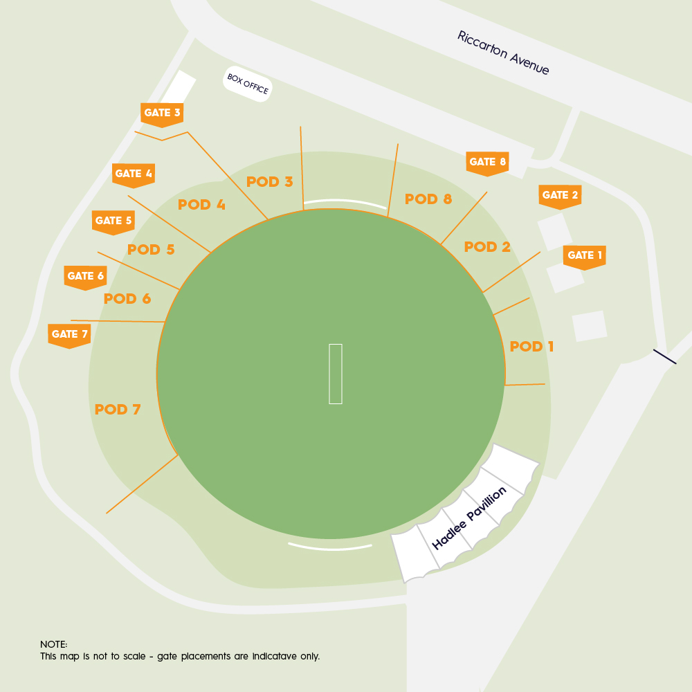 SOUTH AFRICA TEST MATCH – GENERAL ADMISSION TICKECTING