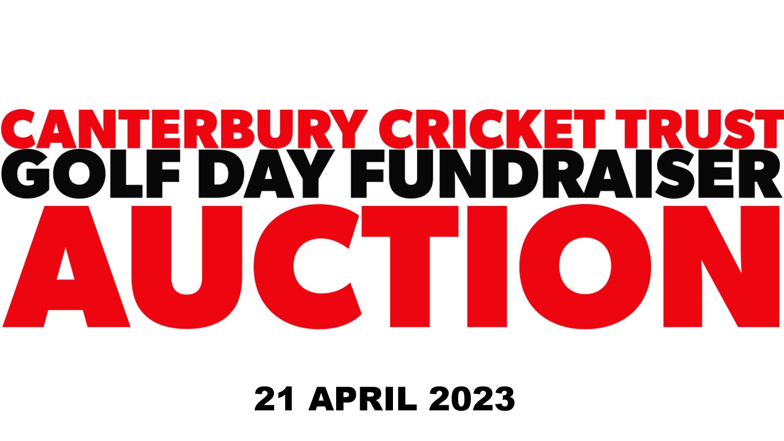 Canterbury Cricket Trust Annual Auction
