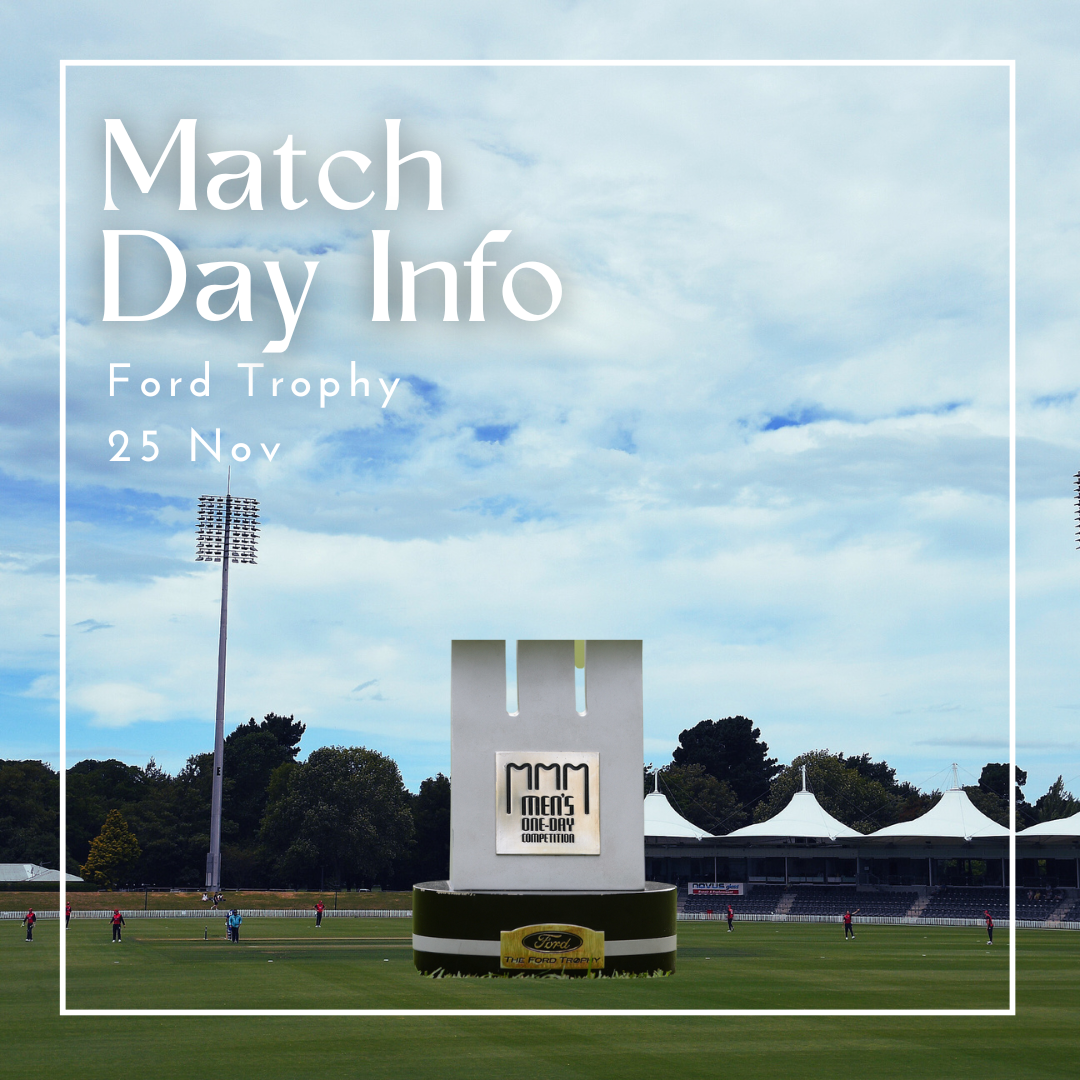 Ford Trophy Match Day Info