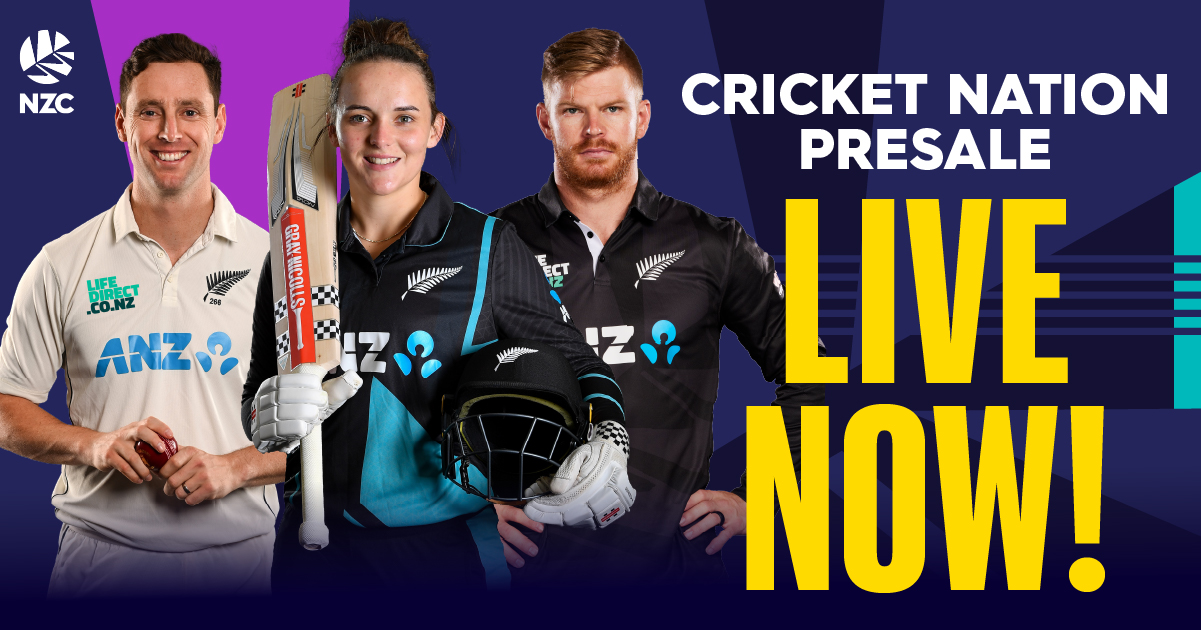 CRICKET NATION PRESALE LIVE NOW