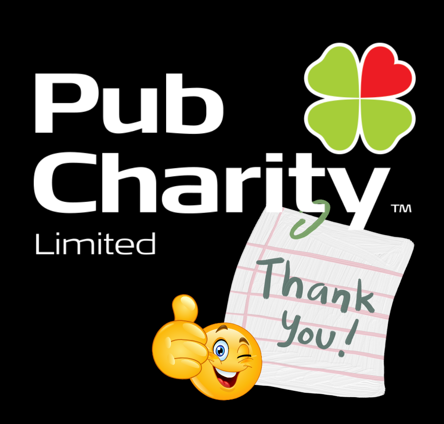 Thank you, Pub Charity Limited