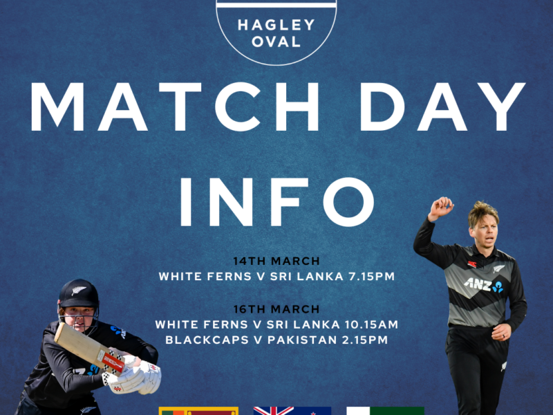 T20 WEEKEND MATCH DAY INFORMATION!