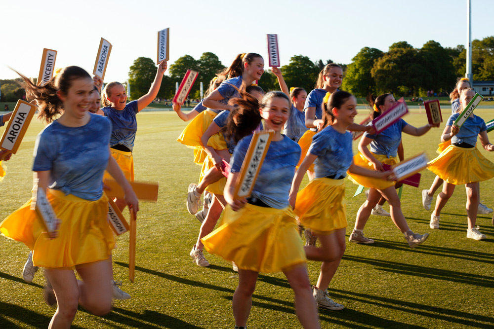 Andrew Bagshaw Charity Match dancers