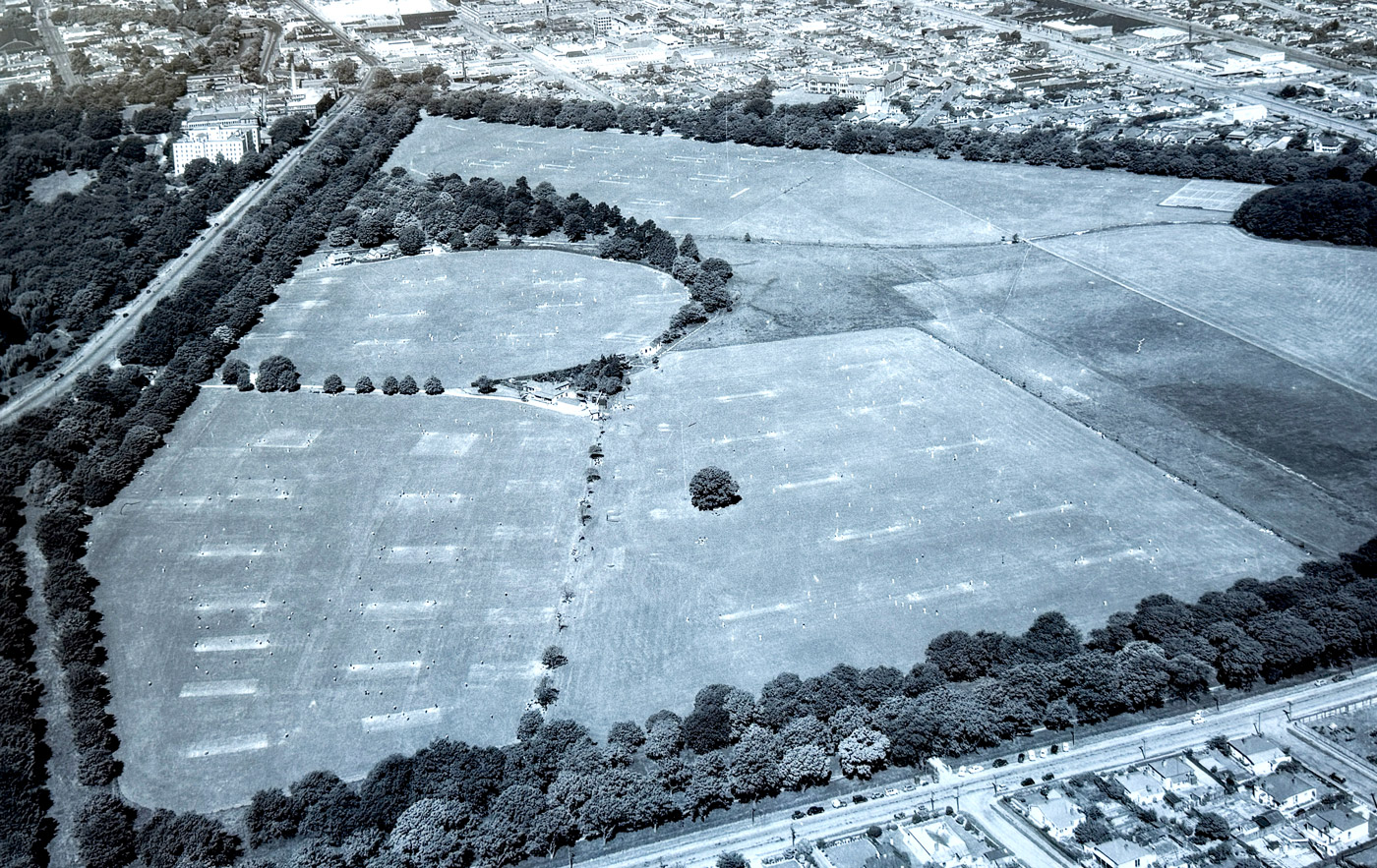 Hagley Oval 1955