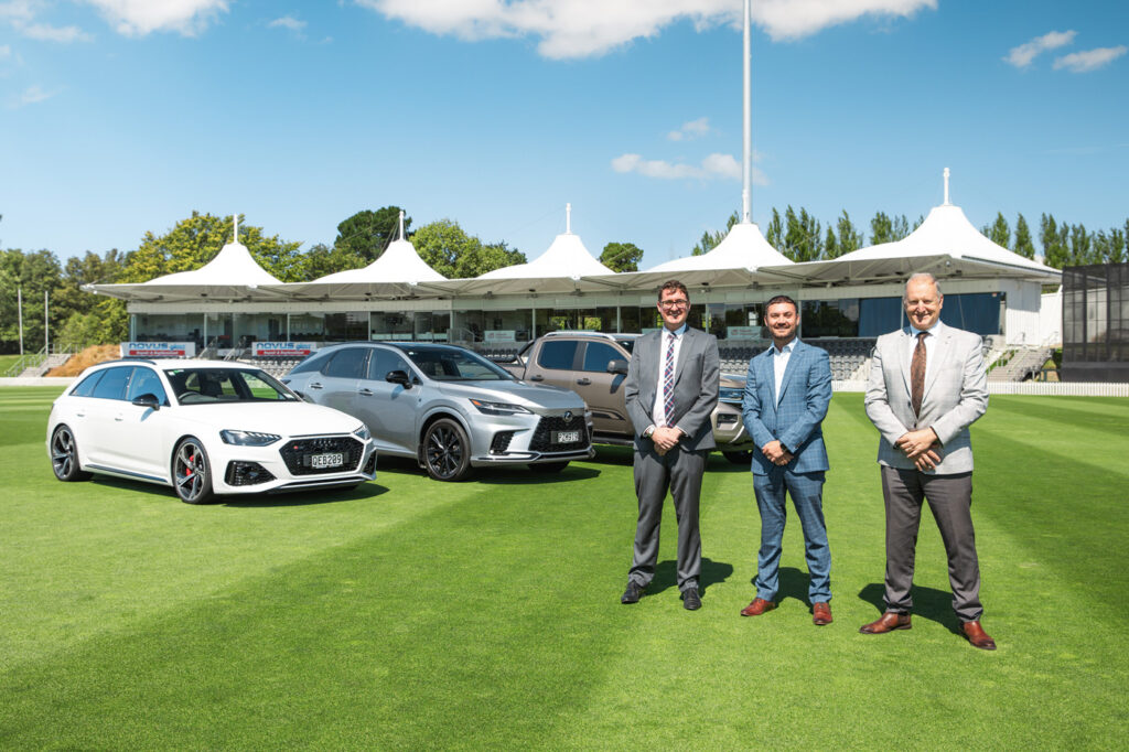 The Miles Group General Managers at Hagley Oval