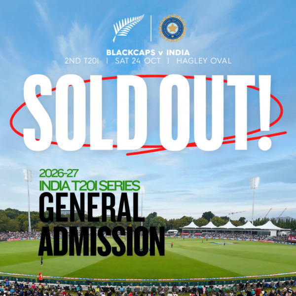 Blackcaps vs India, 2nd T20I: 24 October 2026 : GA